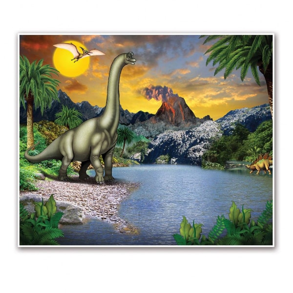 DINOSAUR INST-MURAL SCENE SETTER - 1.52M X 1.83M