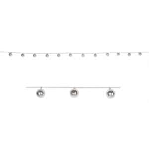 DISCO BALL HANGING PARTY GARLAND - 1.7M