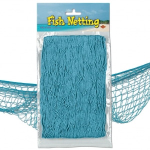TURQUOISE UNDER THE SEA FISH NETTING - 1.2M X 3.65M
