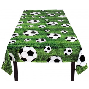 FOOTBALL PARTY TABLECLOTH 1.2M x 1.8M