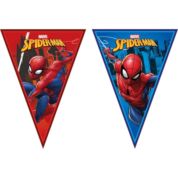 MARVEL SPIDER-MAN TRIANGLE PARTY BUNTING - 2.3M