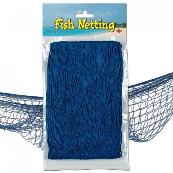 BLUE UNDER THE SEA FISH NETTING - 1.2M X 3.65M