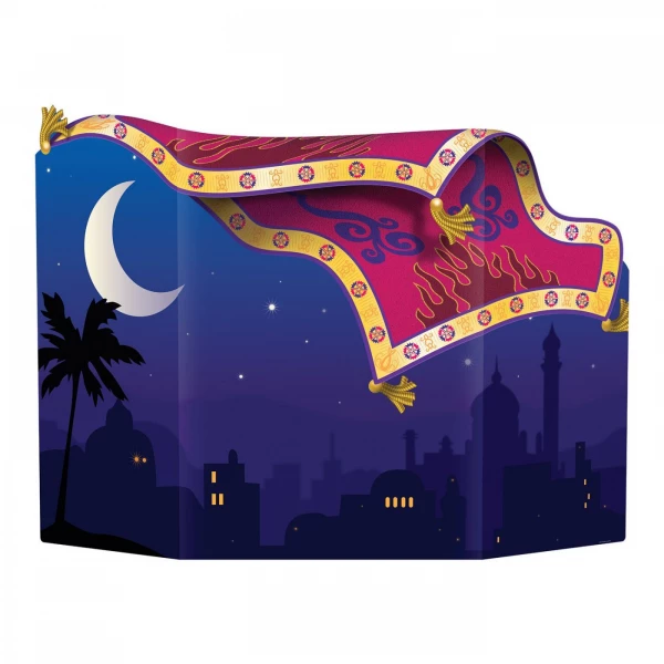 MAGIC CARPET ARABIAN NIGHTS PHOTO PROP - 94CM X 64CM