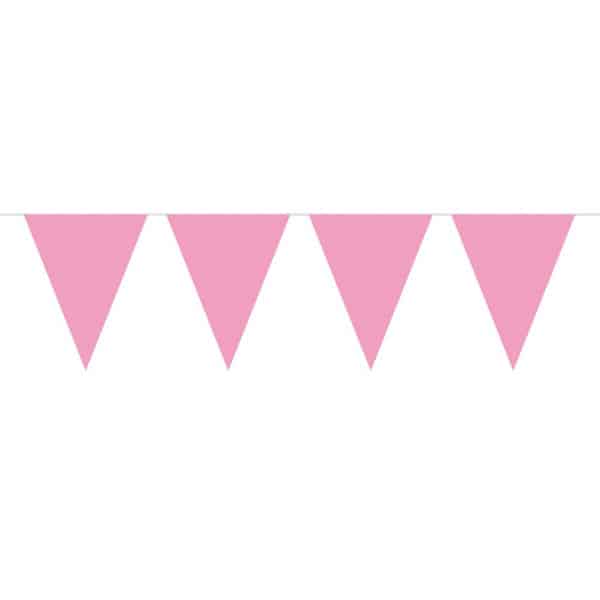 PINK TRIANGLE PARTY BUNTING - 10M