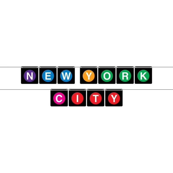 NEW YORK CITY PARTY BANNER - 1.83M