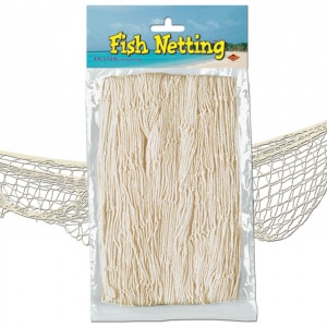 NATURAL UNDER THE SEA FISH NETTING - 1.2M X 3.65M