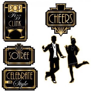 1920's Great Gatsby Theme - Party Decorations & Supplies - Jester's Party