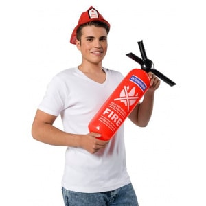 INFLATABLE FIRE EXTINGUISHER