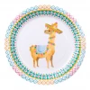 6 X FUN MEXICAN LLAMA PARTY PLATES - 23CM