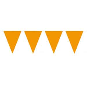 ORANGE TRIANGLE PARTY BUNTING - 10M