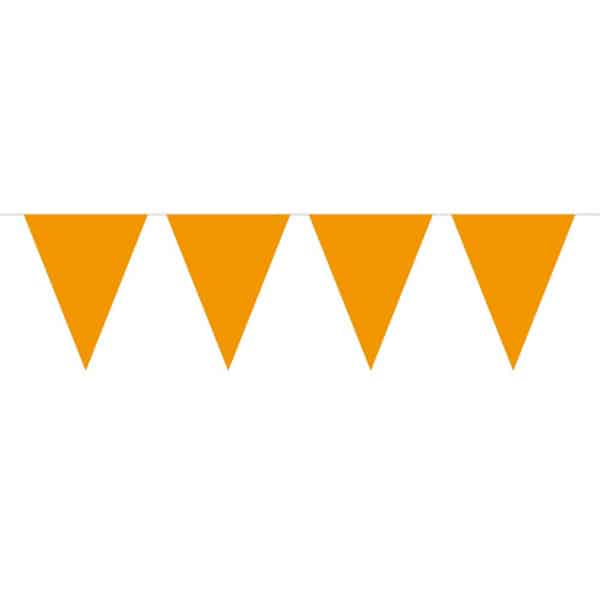 ORANGE TRIANGLE PARTY BUNTING - 10M