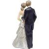 25TH SILVER ANNIVERSARY CAKE DECORATION - 11CM