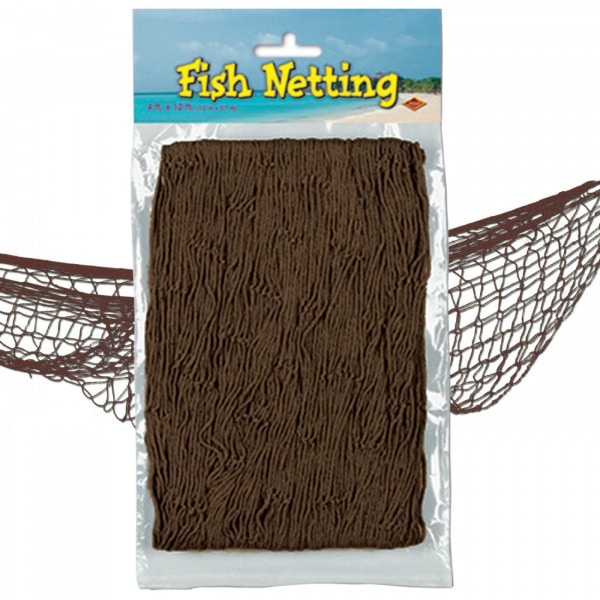 BROWN UNDER THE SEA FISH NETTING - 1.2M X 3.65M