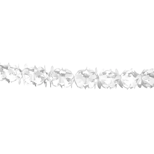 HOKU WHITE HONEYCOMB HANGING PARTY GARLAND - 6M
