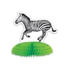 8 X Safari Animal Mini Table Decorations - 7.5cm -14cm