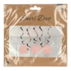 5 x Happy 30th Birthday Elegant Lush Blush Party Whirl Hangers - 75cm
