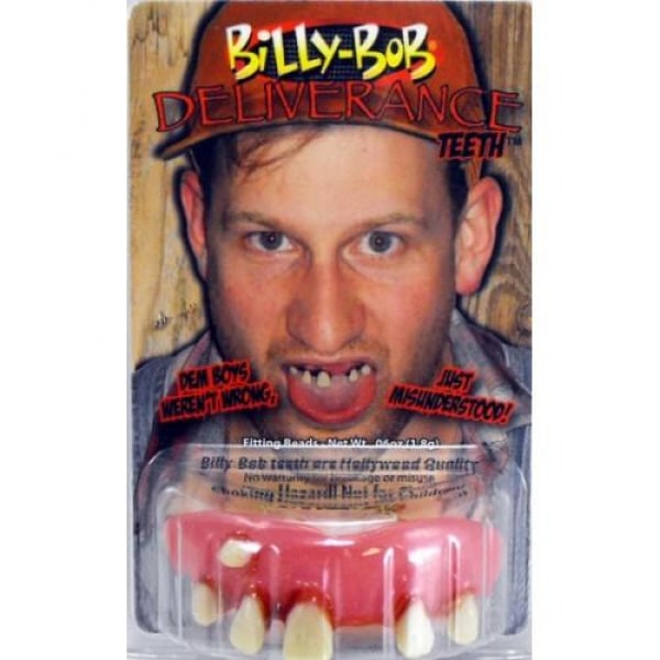 Billy Bob Deliverance Hillbilly Fake Teeth With Fixer