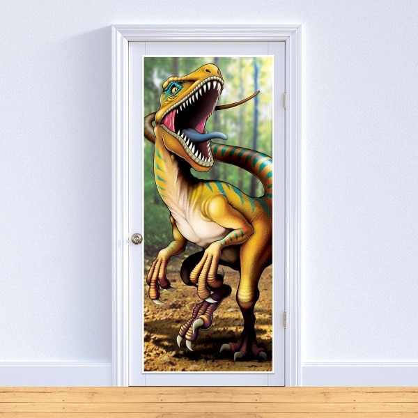 Dinosaur T-Rex Door Cover - 76cm X 1.83M