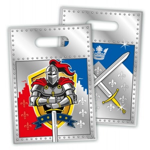 8 x Medieval Knights Party Gift / Loot Bags