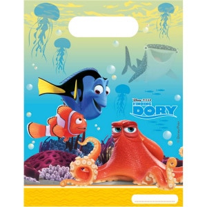 6 x Disney's Finding Dory Party Gift / Loot Bags