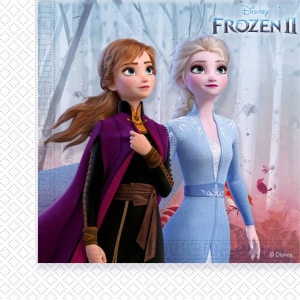 20 x Disney's Frozen 2 Party Napkins - 33cm