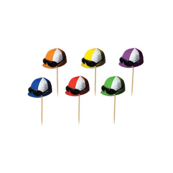 50 x Jockey Helmet Party Cocktail Picks