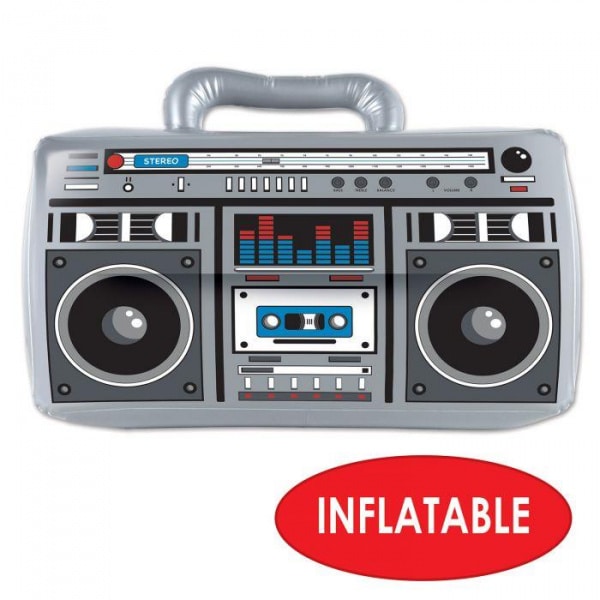 XL Inflatable Boom Box Party Decoration - 40.5cm
