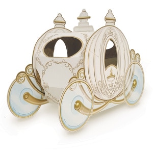 Fairy-tale Princess Carriage 3-D Table Decoration - 28cm