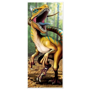 Dinosaur T-Rex Door Cover - 76cm X 1.83M