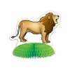 8 X Safari Animal Mini Table Decorations - 7.5cm -14cm