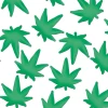 Hemp Weed Metallic Table Confetti - 28G
