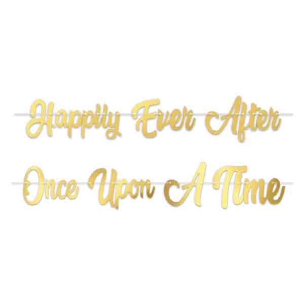 Fairy-tale Princess "Happily Ever After" Letter Banner - 152cm
