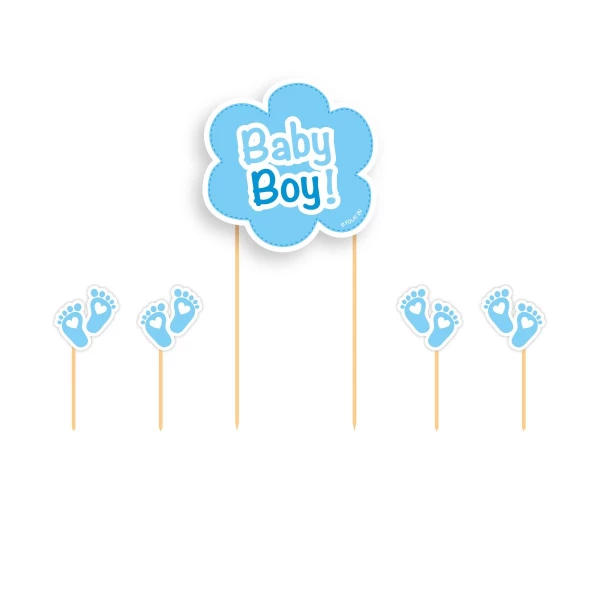 Baby Boy Celebration Cake Decoration
