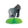 8 X Safari Animal Mini Table Decorations - 7.5cm -14cm