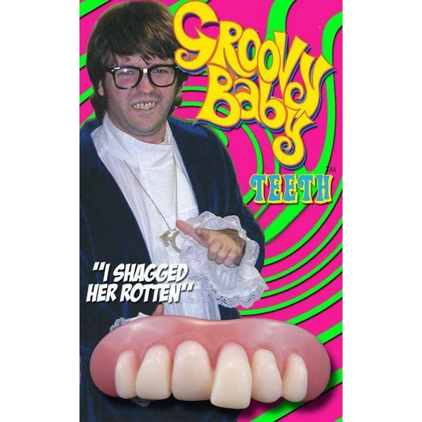 Billy Bob Groovy Baby Fake Teeth With Fixer