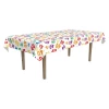 40th Birthday Colourful Party Tablecloth - 2.74M X 1.37M