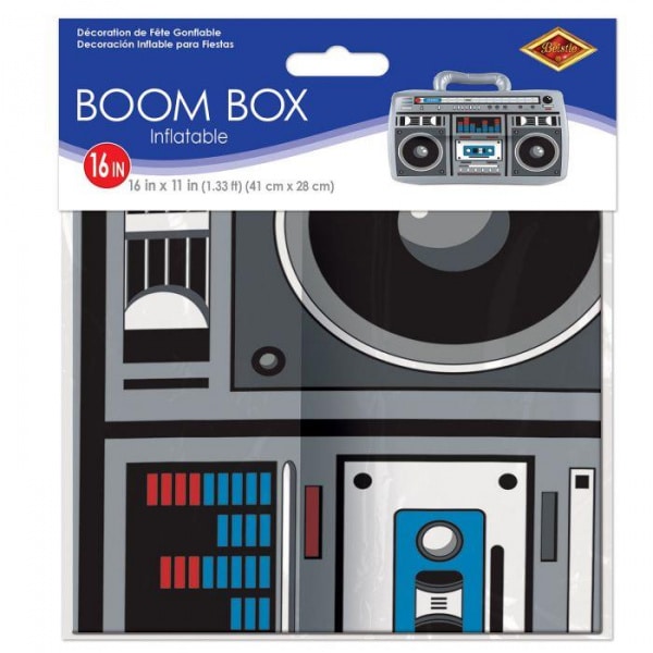 XL Inflatable Boom Box Party Decoration - 40.5cm