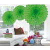 Light Green Honeycomb Hanging Fan Decoration - 45cm