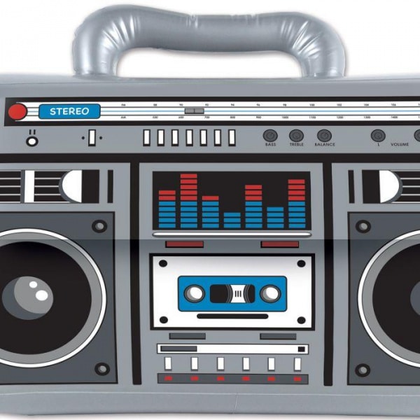 XL Inflatable Boom Box Party Decoration - 40.5cm