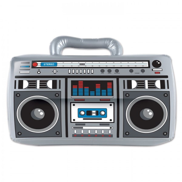 XL Inflatable Boom Box Party Decoration - 40.5cm