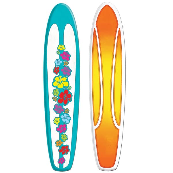 Large Surfboard Party Decoration - 152cm