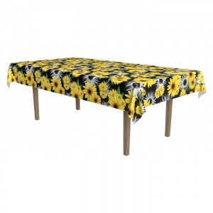 Sunflower Summer Party Tablecloth - 2.75m X 1.37m