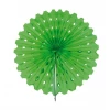 Light Green Honeycomb Hanging Fan Decoration - 45cm
