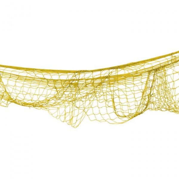 Yellow Under the Sea Fish Netting - 1.2M X 3.65M