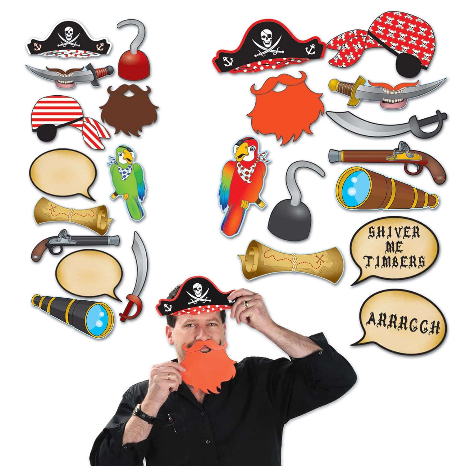 12-x-pirate-photo-booth-selfie-props-pirates-party-selfie-props