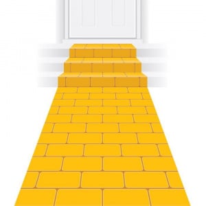 Yellow Brick Road Floor Runner - 3m
