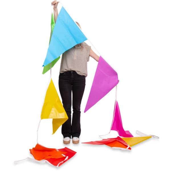 Giant Sized Multicoloured Flag Bunting - 10m