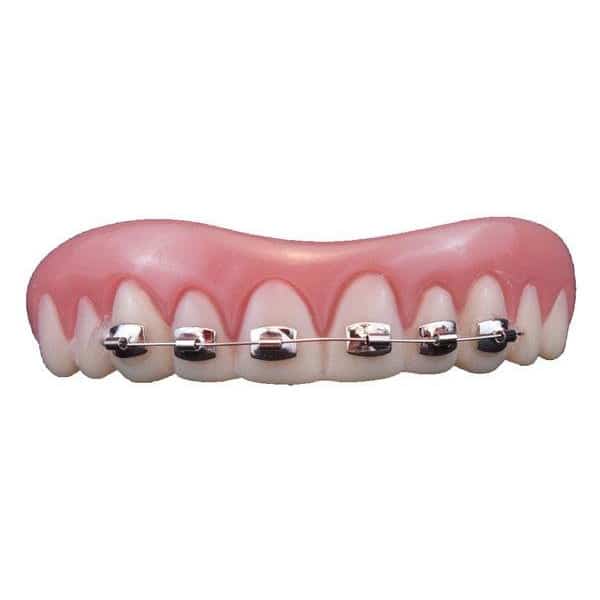 Billy Bob Fake Teeth With Braces - includes Fixer