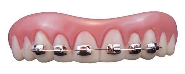 Billy Bob Costume Teeth - Redneck Dentures - Accessory, White