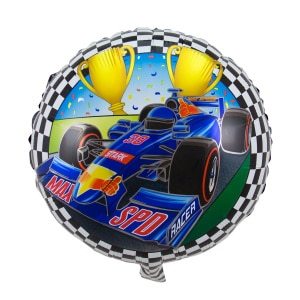 Formula Racing Foil Balloon - 45cm